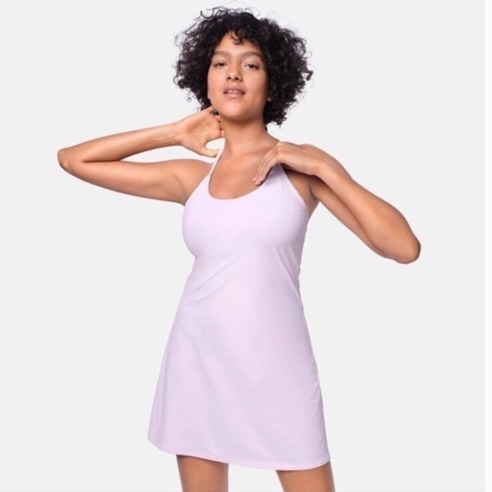 Outdoor Voices Lilac Light Purple Lavender Exercise Dress